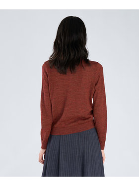 FEMME ウィメンズ 【Outlet】アルパカ 長袖 カーディガン "Scilly" シルバー系その他