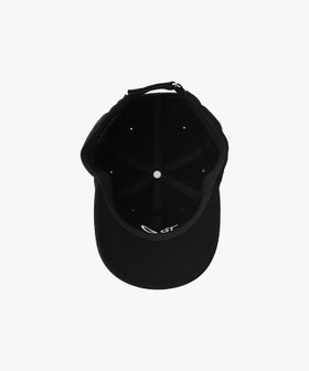 To b. by agnès b. "To b." ビッグロゴ 刺繍 キャップ ブラック
