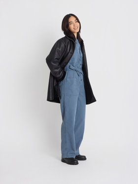 FEMME ウィメンズ コットン オールインワン グレー