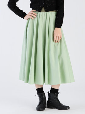 To b. by agnès b. 【Outlet】コットン サーキュラー スカート グリーン系その他