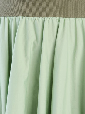 To b. by agnès b. 【Outlet】コットン サーキュラー スカート グリーン系その他