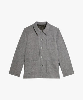 HOMME メンズ メンズ コットン 長袖 ジャケット "Armand" グレー
