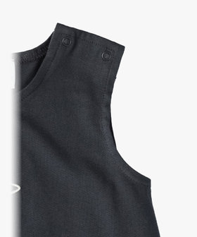 ENFANT ベビー ベビー "b." ロゴ スター コットン ノースリーブ ワンピース "Barbie" グレー