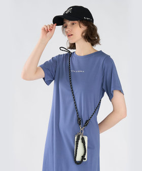 To b. by agnès b. モバイル ショルダーストラップ＆ハンドルストラップ セット ブラック