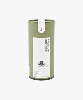 CAFE KOTOSHINA 有機ほうじ茶 缶入りティーバッグ (8pcs) ブラック