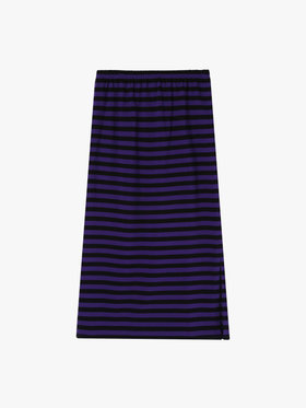 FEMME ウィメンズ 【Outlet】J008 JUPE スカート ブラック×パープル