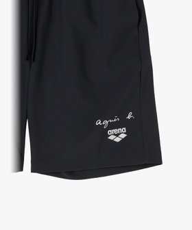 FEMME ウィメンズ agnes b. x arena ショートパンツ ブラック