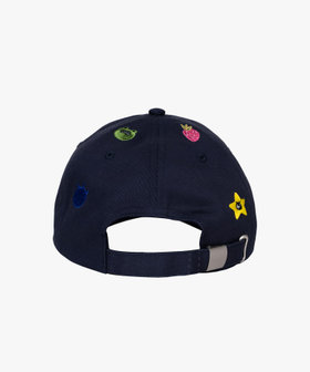 FEMME ウィメンズ SPORT b. 刺繍 コットン キャップ "Jessica Ng" ブルー系その他