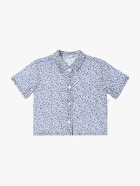 ENFANT ガールズ 【Outlet】IDM9 L CHEMISE ベビー ブラウス ネイビー