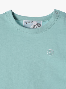 ENFANT ベビー K398 L TS ベビー Tシャツ ライトグリーン