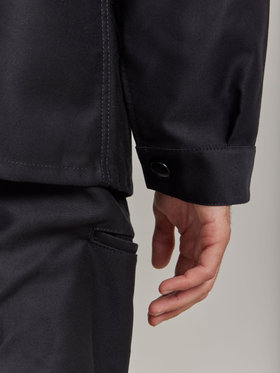 HOMME メンズ 【Outlet】AN53 VESTE agnes b.×Dolmen ワークジャケット ブラック