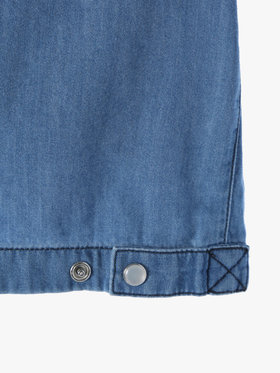 ENFANT ベビー TN45 L CARDIGAN ベビー カーディガン ブルー