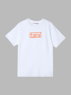 FEMME ウィメンズ TARA ロゴ半袖Tシャツ ホワイト
