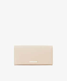 VOYAGE ウィメンズ バッグ＆ウォレット レザー ロングウォレット "Erika" QAW05-03 ベージュ系その他