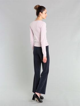 FEMME ウィメンズ 【Outlet】コットン ニット 長袖 カーディガンプレッション "Swing Nacre" ピンク