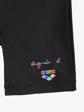 ENFANT ボーイズ agnes b. x arena キッズ スパッツ スイムウェア ブラック
