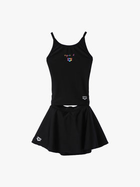 ENFANT ガールズ agnes b. x arena キッズ セパレーツ スイムウェア ブラック