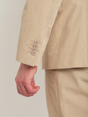 HOMME メンズ RD62 VESTE ジャケット ブラウン