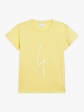 FEMME ウィメンズ 【Outlet】アイコニック コットン 半袖 Tシャツ ”ポワンディロニー” イエロー系その他