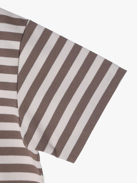 ENFANT ユニセックス 【Outlet】J008 E PYJAMA キッズ パジャマ ベージュ×ブラウン