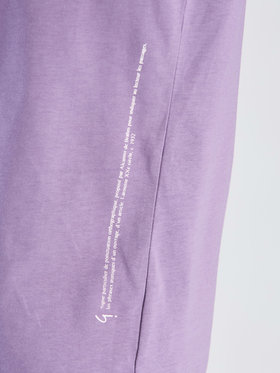 FEMME ウィメンズ アイコニック コットン 半袖 Tシャツ ”Point d'ironie” パープル系その他