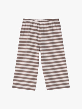 ENFANT ユニセックス 【Outlet】J008 E PYJAMA キッズ パジャマ ベージュ×ブラウン