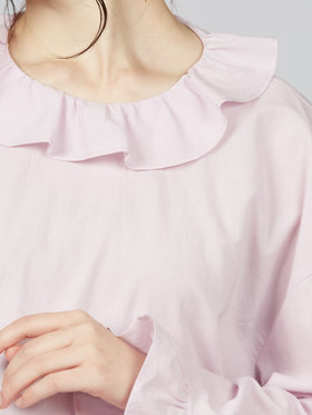 To b. by agnès b. 【Outlet】ピエロカラーブラウス ピンク