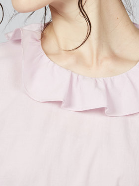 To b. by agnès b. 【Outlet】ピエロカラーブラウス ピンク