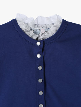 ENFANT ベビー JIB3 L CARDIGAN ベビー カーディガン ブルー系その他