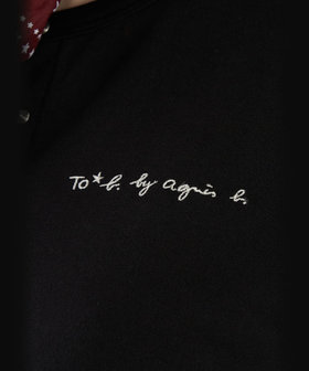 To b. by agnès b. To b. by agnes b.× green label relaxing オーガニックコットン ニュートラディショナルカーディガン ブラック