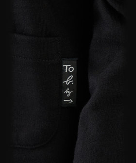 To b. by agnès b. To b. by agnes b.× green label relaxing オーガニックコットン ニュートラディショナルカーディガン ブラック