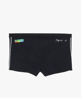 HOMME メンズ agnes b. x arena タフスーツ トレーニングスパッツ 水着 ブラック