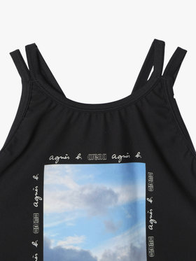 FEMME ウィメンズ agnes b. x arena タフスーツ トレーニング ワンピース スイムウェア マルチ