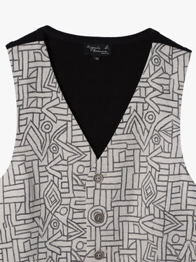 HOMME メンズ IDR3 GILET ジレ ベージュ