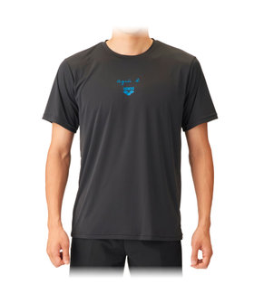 FEMME ウィメンズ agnes b. x arena Tシャツ ブラック