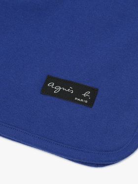 ENFANT ユニセックス キッズ 細ボーダー コットン ベビーケット ネイビー