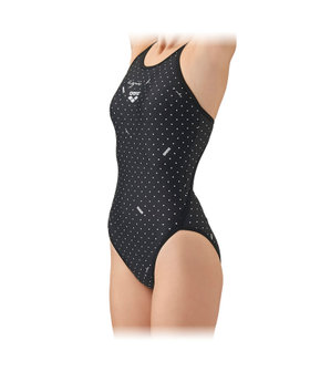 FEMME ウィメンズ agnes b. x arena フィットネスワンピース 水着 ブラック