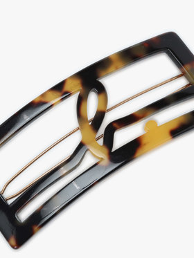 FEMME ウィメンズ ”b.” レクタングル バレッタ キャメル