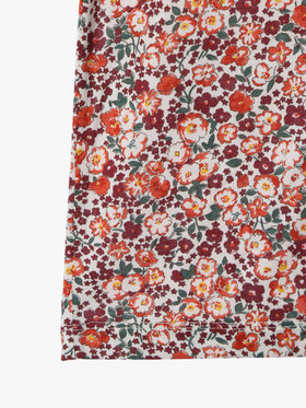 ENFANT ガールズ 【Outlet】キッズ フラワープリント コットン 長袖 ブラウス レッド系その他