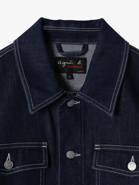 HOMME メンズ メンズ デニム ジャケット ”Ixone” ネイビー