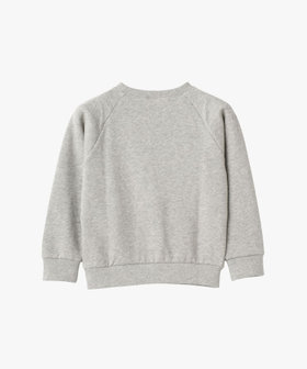 ENFANT ユニセックス キッズ "b." ロゴ コットン 長袖 スウェット グレー