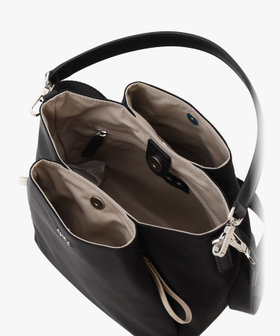 VOYAGE ウィメンズ バッグ＆ウォレット ナイロン 2way トートバッグ "Origami" ABS07-03 ブラック