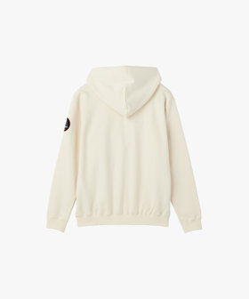 FEMME ウィメンズ TARA オーガニックコットン 長袖 ジップアップフーディ アイボリー