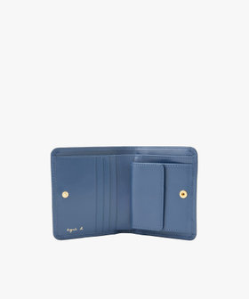 VOYAGE ウィメンズ バッグ＆ウォレット レザー 二つ折り ウォレット "Nathalie" BBW02-01 ブルー系その他