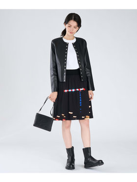 FEMME ウィメンズ コットン 長袖 Tシャツ ”Christie” ホワイト