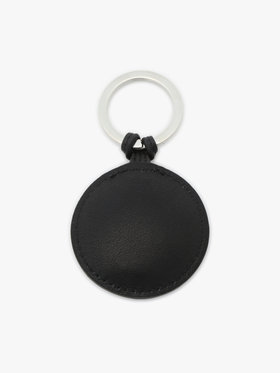 FEMME ウィメンズ レザー キーリング ”Eclair” ブラック