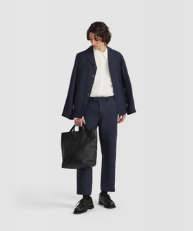 HOMME メンズ メンズ リネン ストレートパンツ "Jams" ブルー系その他