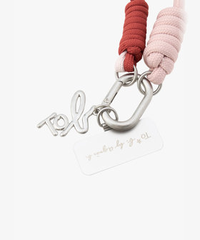 To b. by agnès b. 2way モバイルストラップ ピンク