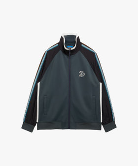 HOMME メンズ SPORT b. メンズ ハイネック スポーツジャケット グレー
