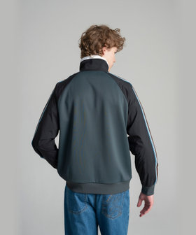 HOMME メンズ SPORT b. メンズ ハイネック スポーツジャケット グレー
